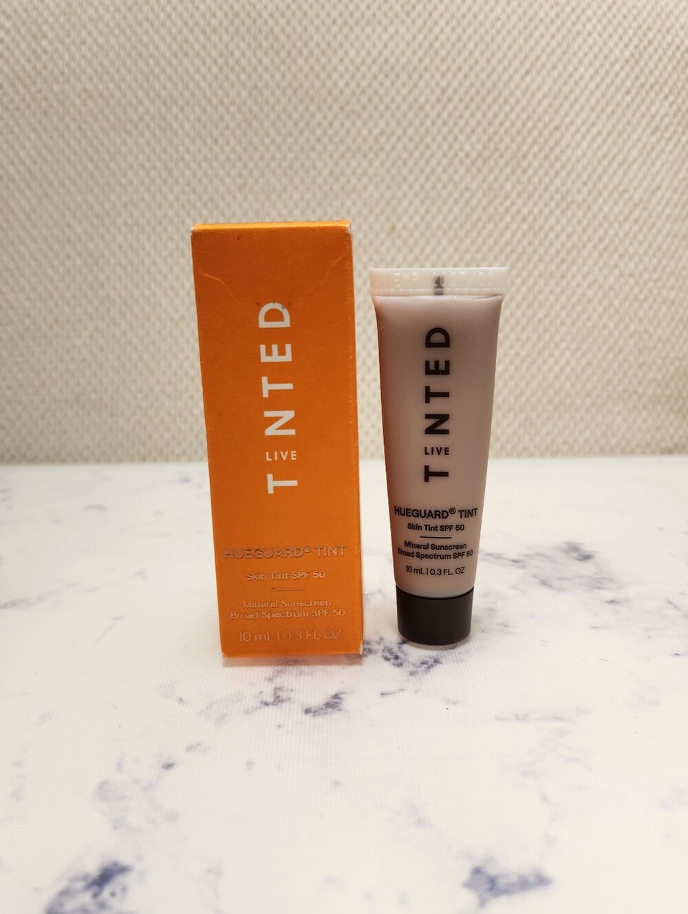 Live Tinted Hueguard Tint Skin Tint SPF 50 Shade 06 Travel Size .3 Oz Exp 3/2027